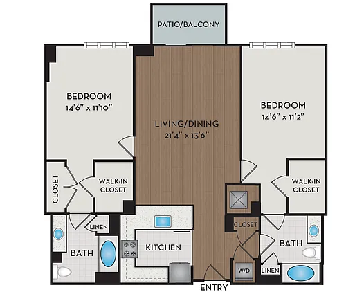 Floor plan B14