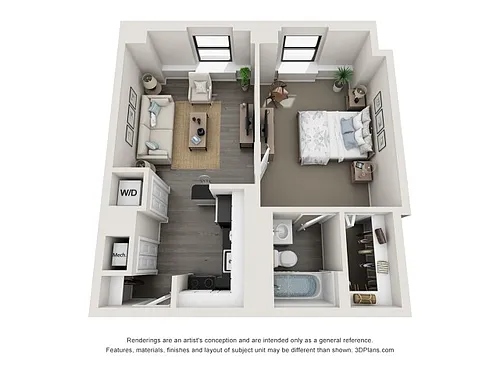 Floor plan The Charleston