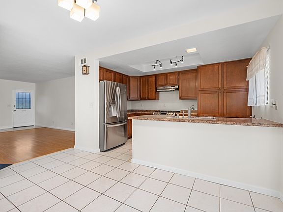 Kitchen and dining space.