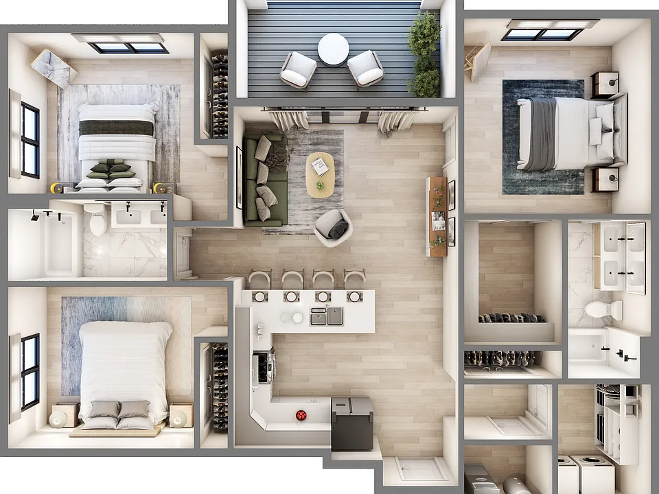 115 Center St #1101