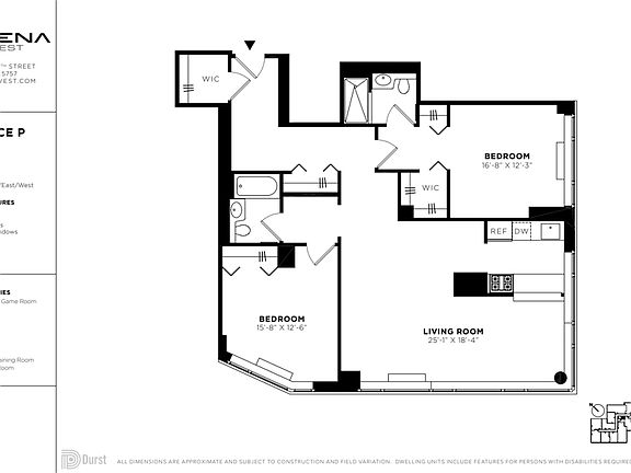 2nd image of 601 W 57th St APT 5P
