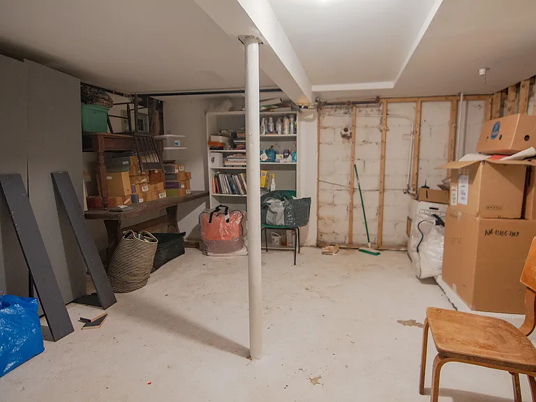 Basement storage