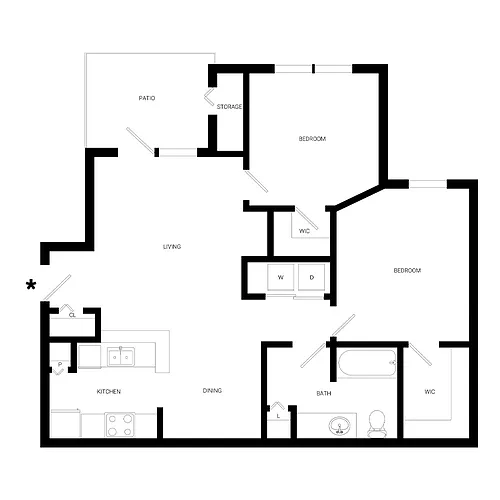 Floor plan B1