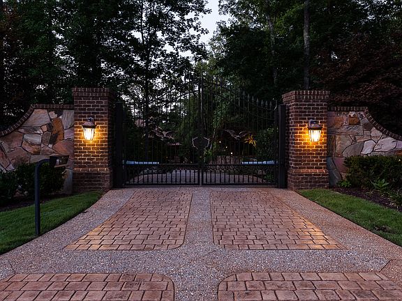 Gated driveway