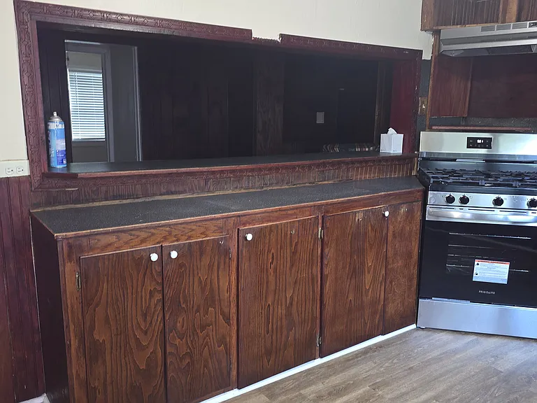 kitchen with plenty of cabinet storage