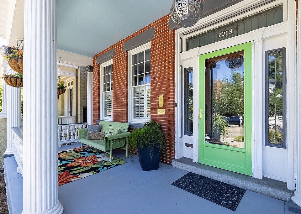 Large Covered Front Porch