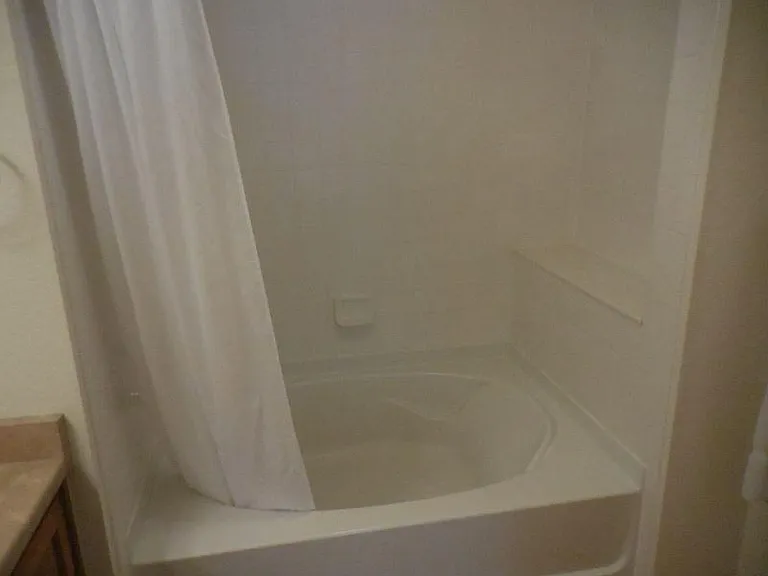 Master Bath with garden soaking tub