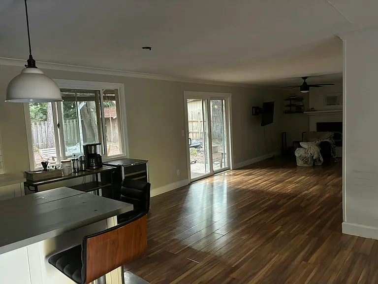 Crown Moulding, White Trim, White Doors Throughout