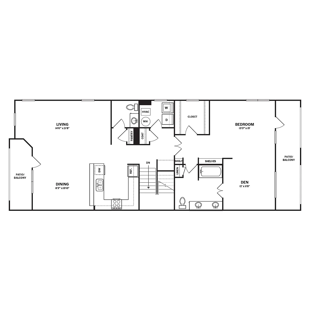 Floor plan A10G