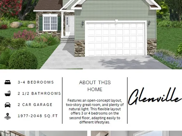 Glenville Plan, Hawthorne Golf Estates