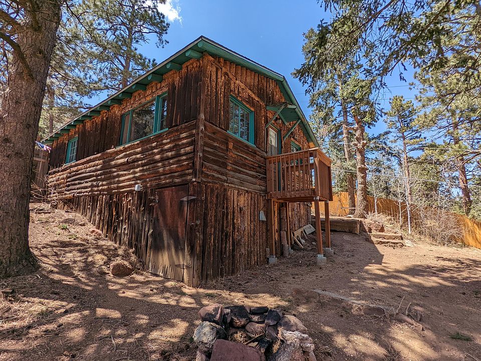 corner view; small storage available in crawl space