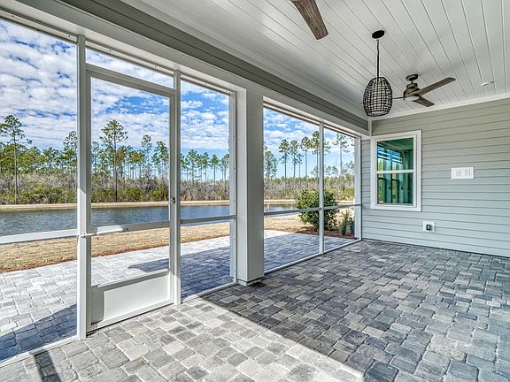 Covered back porch