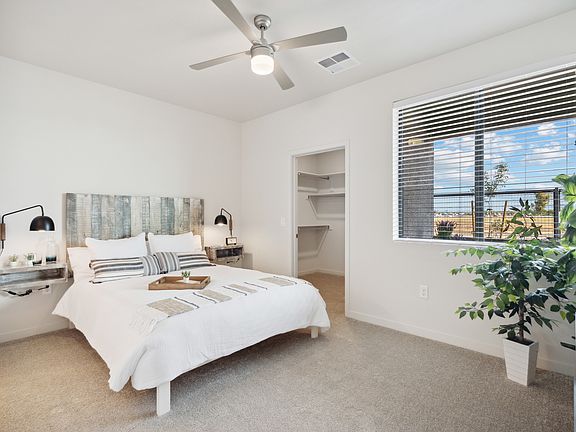 Spacious bedrooms
