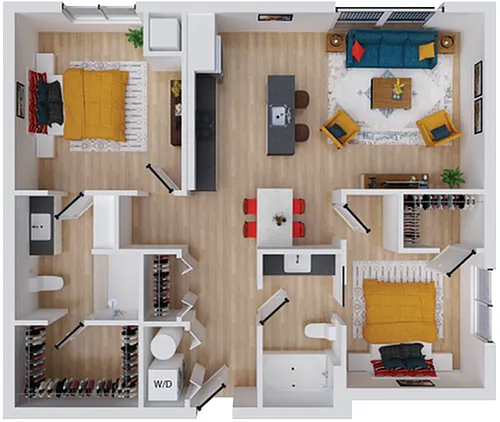 Floor plan Brio 4