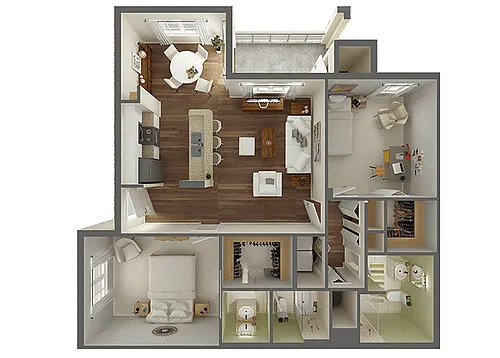 Floor plan Loran