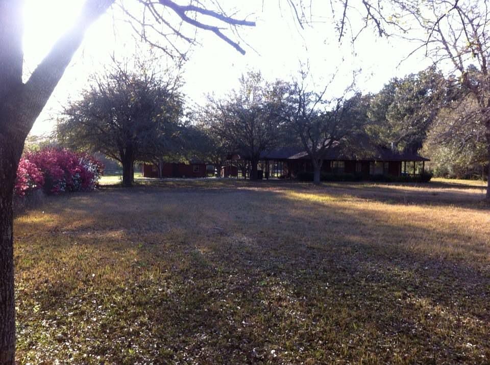 Front view from the road