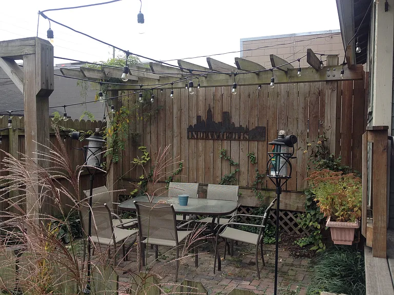 Back patio