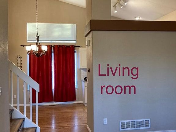 View when you walk in the house