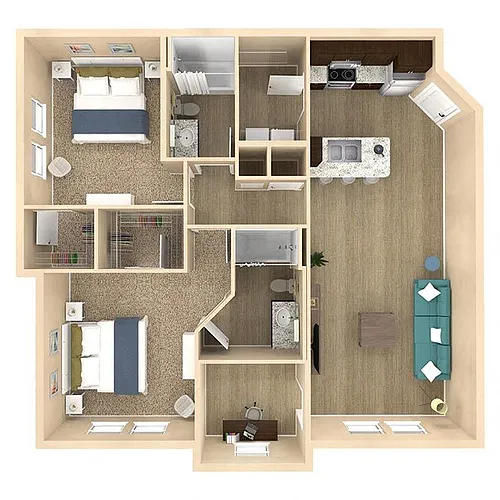 Floor plan Oasis