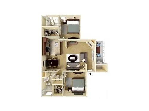 Floor plan Tallbot
