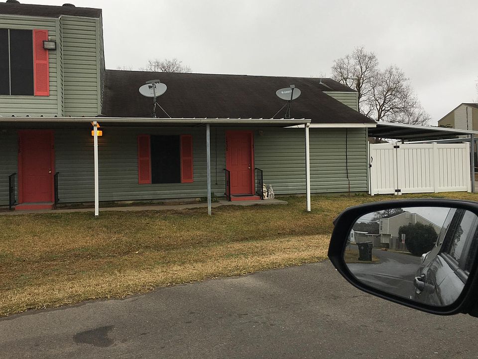 Front of building.