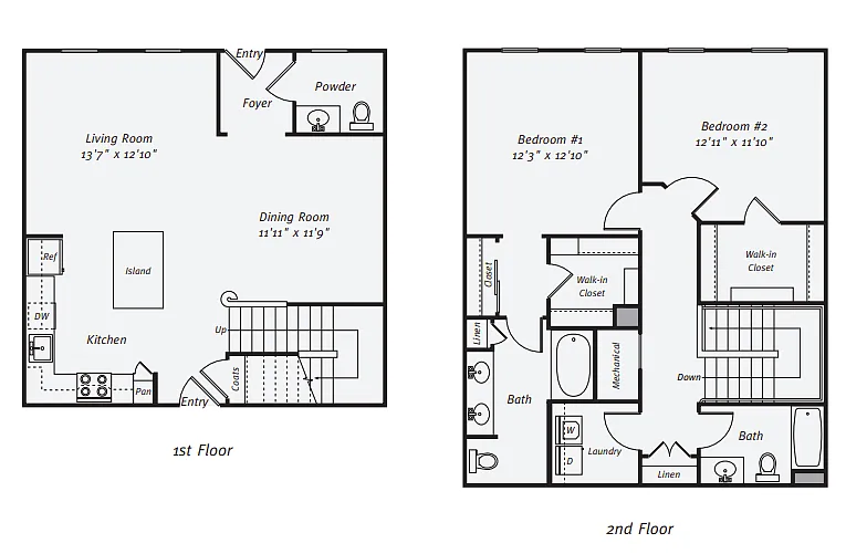 Floor plan The Brentwood