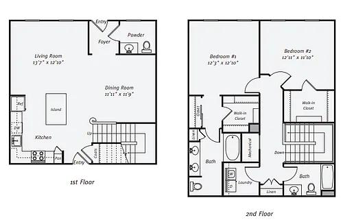 Floor plan The Brentwood