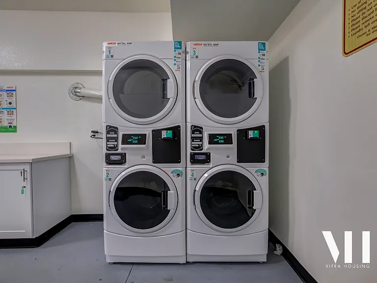Community Laundry Room - Professionally Cleaned Regularly