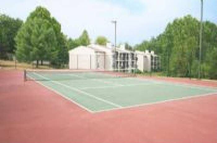 Lighted Tennis Court