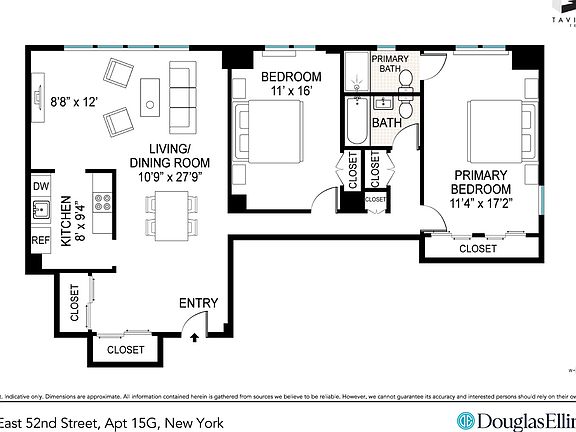 2nd image of 350 E 52nd St APT 15G