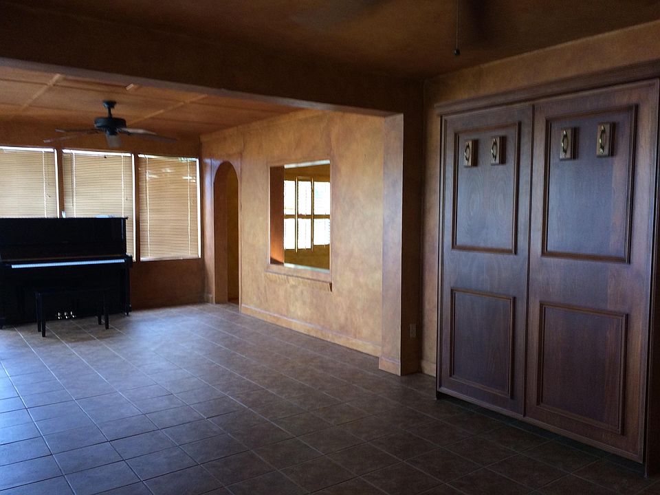 Large living area includes a Murphy bed