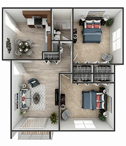 Floor plan B2