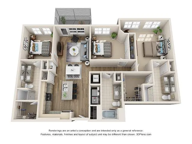 Floor plan Zion