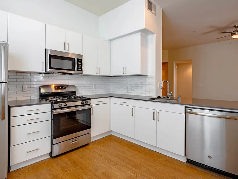 Kitchen with Stainless Steel Appliances
