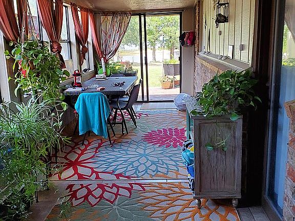 sunroom with heat and air