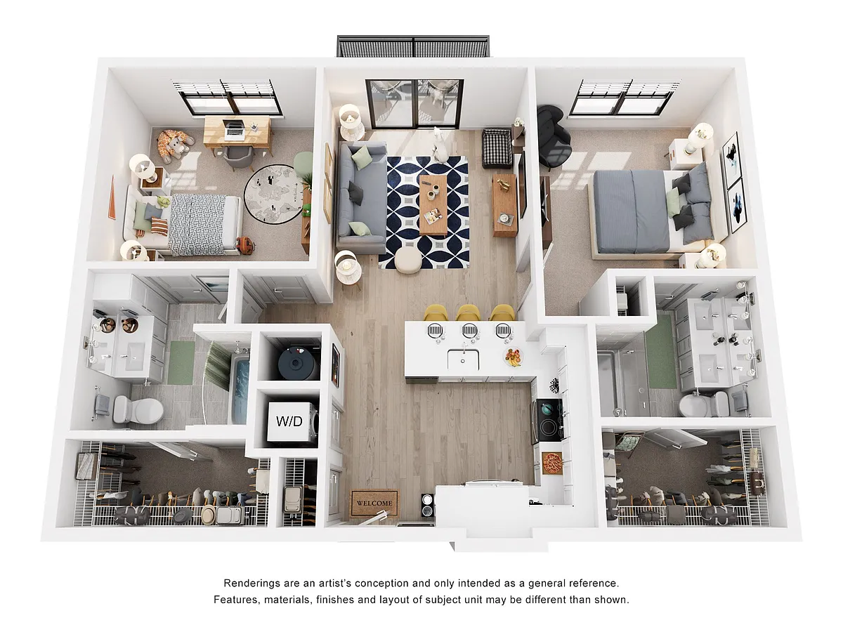 Floor plan Linen
