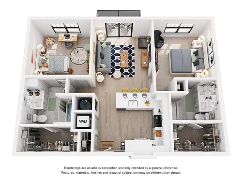 Floor plan Linen