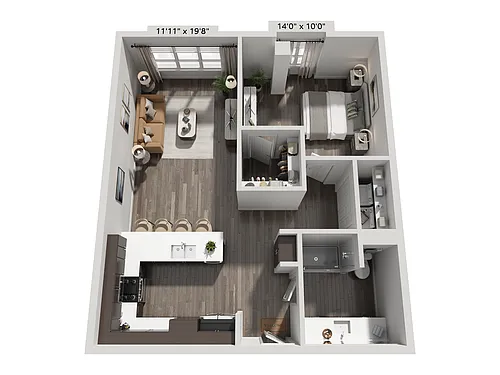 Floor plan H
