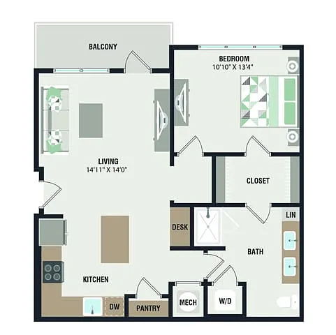 Floor plan A4