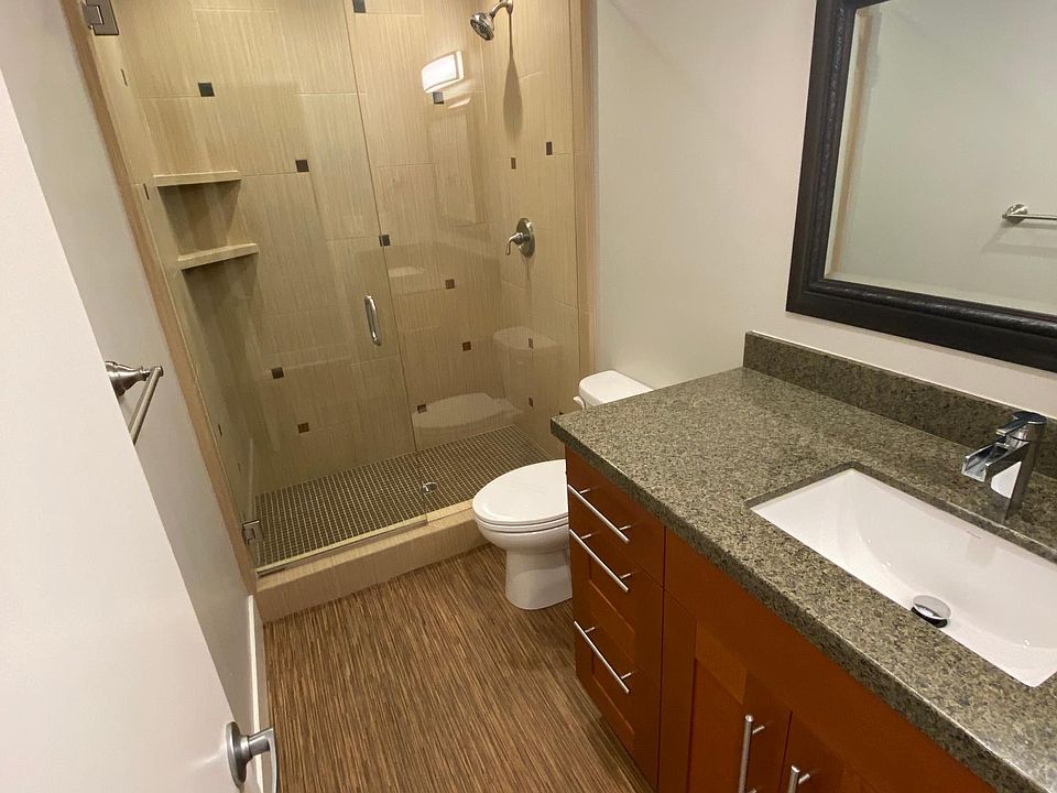 Updated Bath With Walk In Shower and Large Vanity