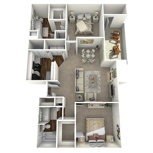 Floor plan Grizzly - B2