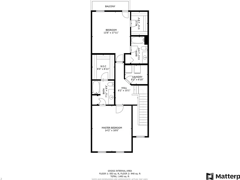 Second Floor Layout