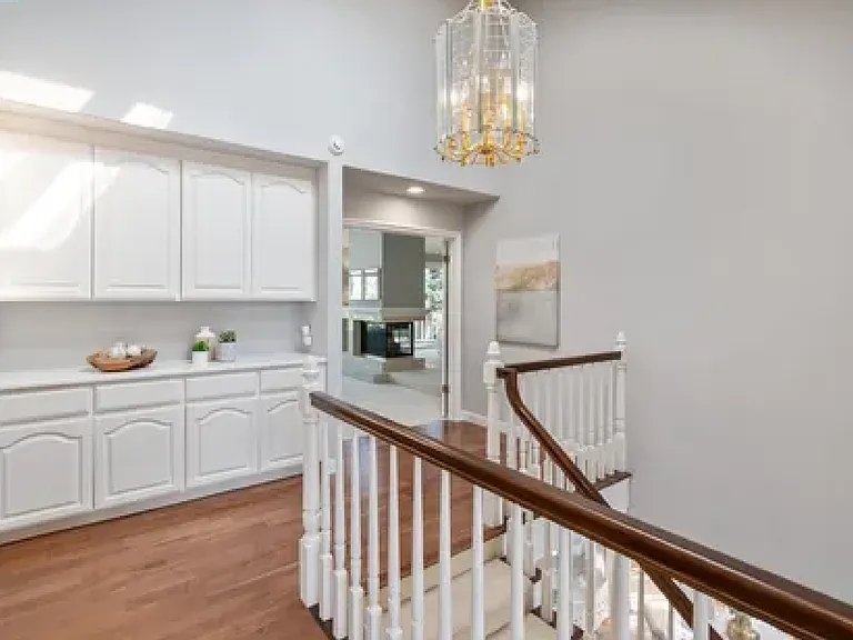 Upper level walkway