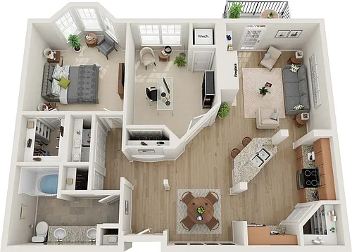 Floor plan Bentley