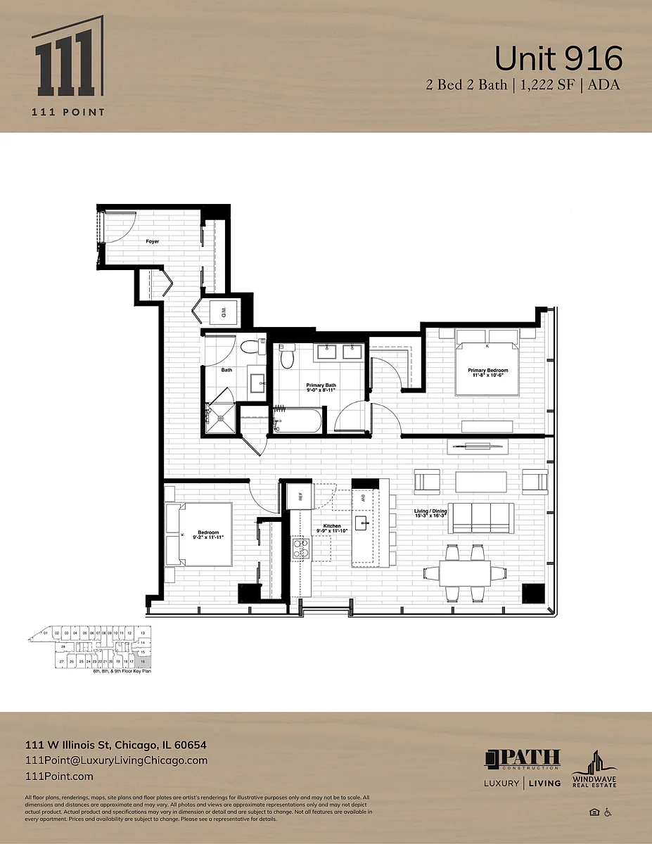 Floor plan 916
