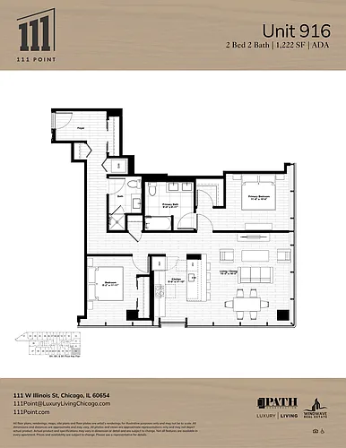 Floor plan 916
