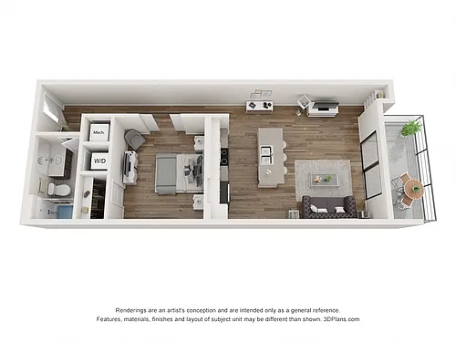 Floor plan The Cove