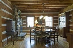 Have a family dinner in this formal dining room