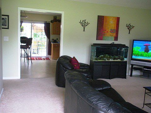 Cathedral Ceilings in Living Room