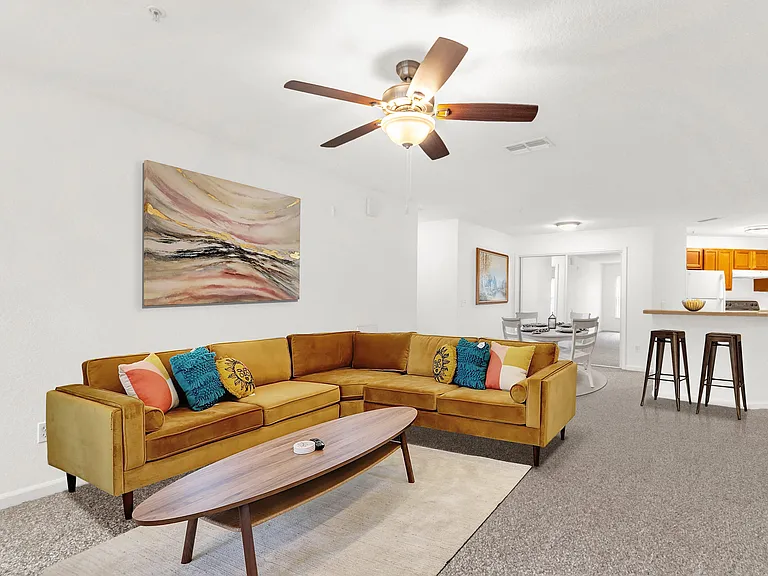 Spacious Living Rooms
